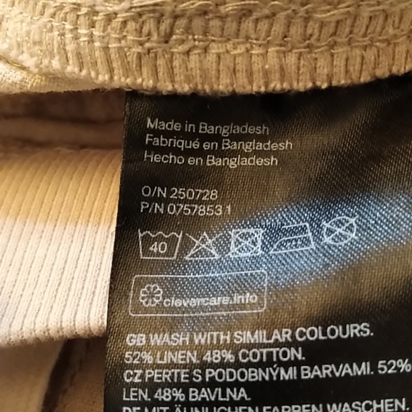 2T H&M Pants Linen and cotton - Picture 2 of 3